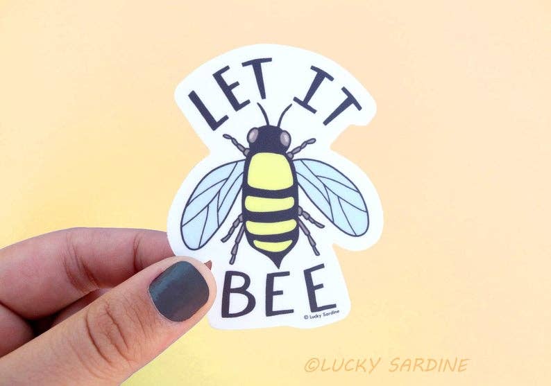 Buzzing Bee - Sticker